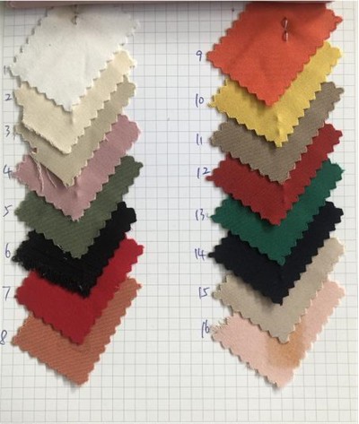 GZ-JCH J809 優質棉錦彈力 成分：57%C 39%N 4%SP 幅寬：145CM 205G 45度照